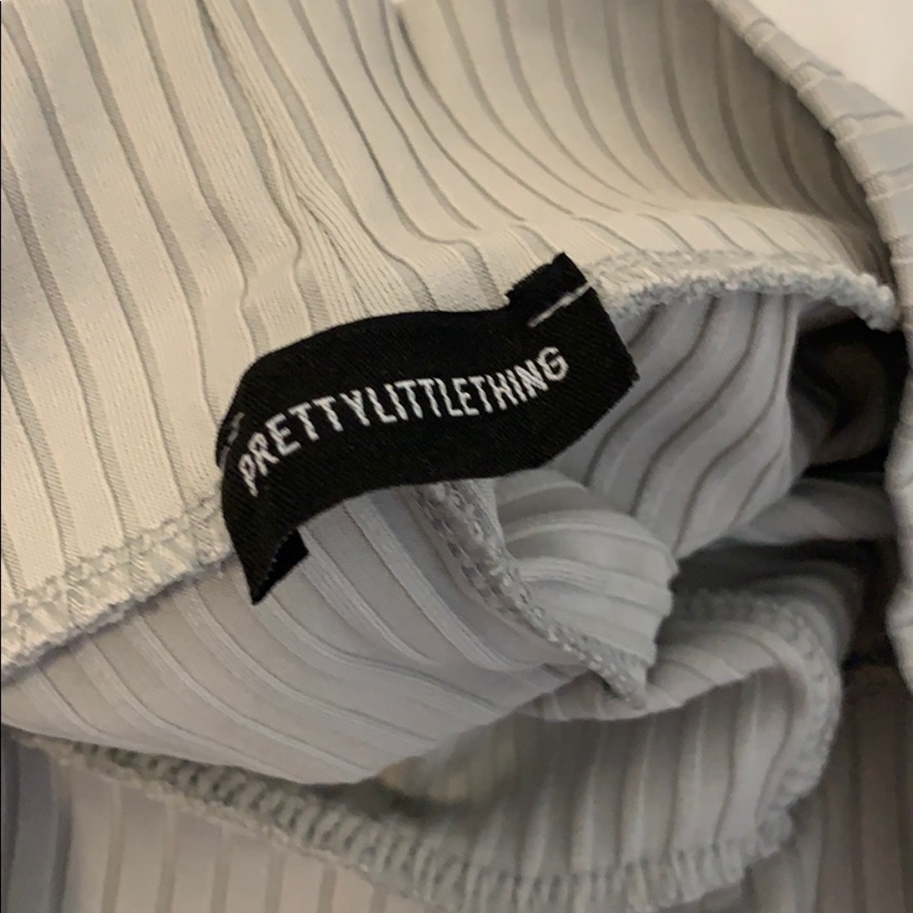 PLT Grey Ribbed Legging - Picture 2 of 3